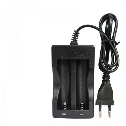  Cargador de 2 Baterías de Litio 18650 3.7V