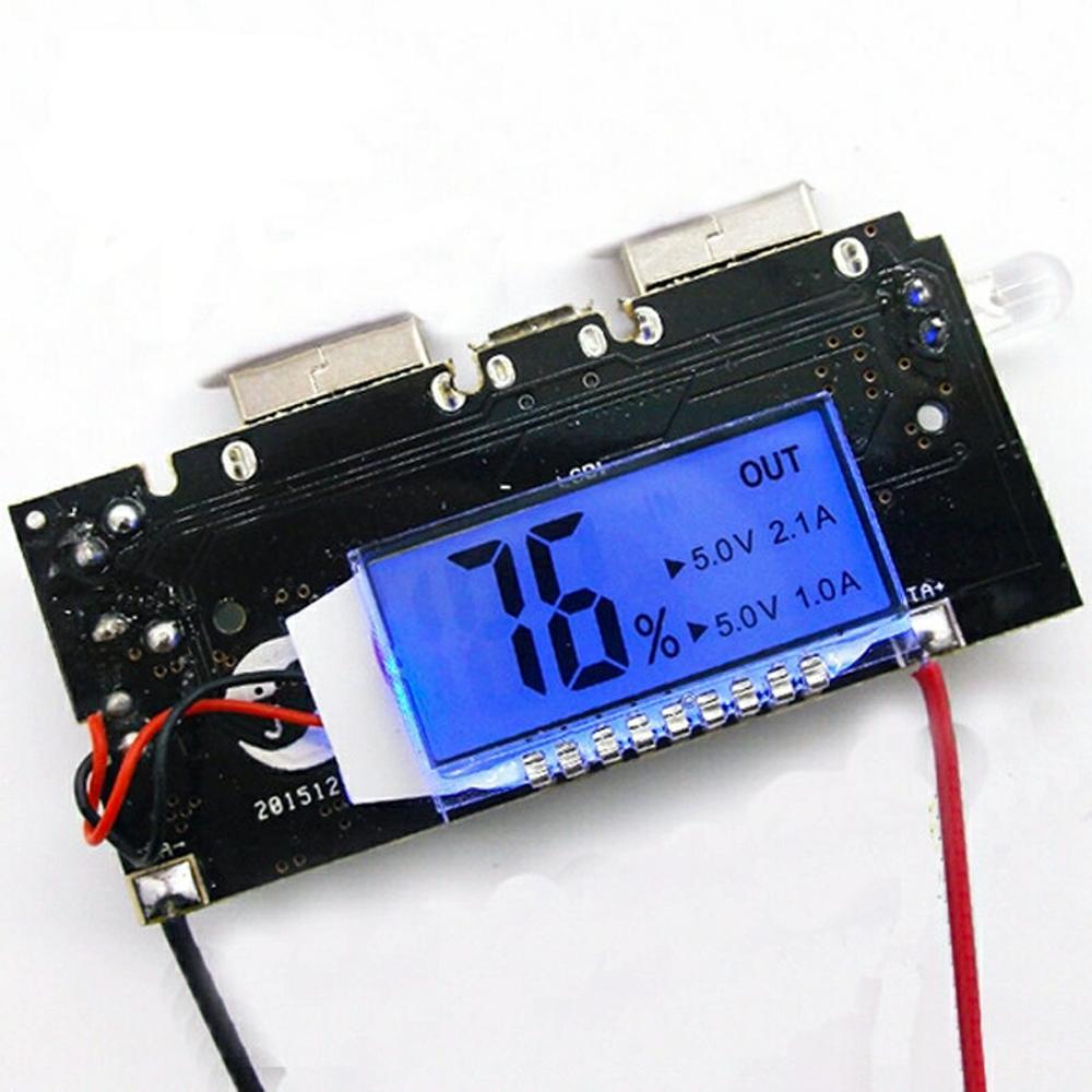 Cargador de Baterias de Litio C/LCD 