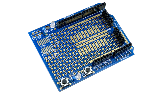 SHIELD PROTOBOARD, PARA ARDUINO CON PROTOBOARD