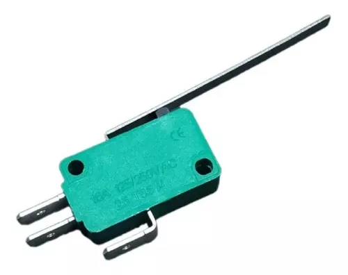 Micro Switch 16A 250V  Palanca 52mm 28x15x10mm