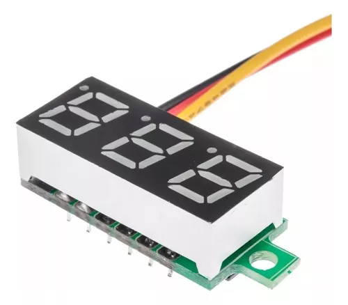 Mini Voltimetro Digital de 0-99.9VDC