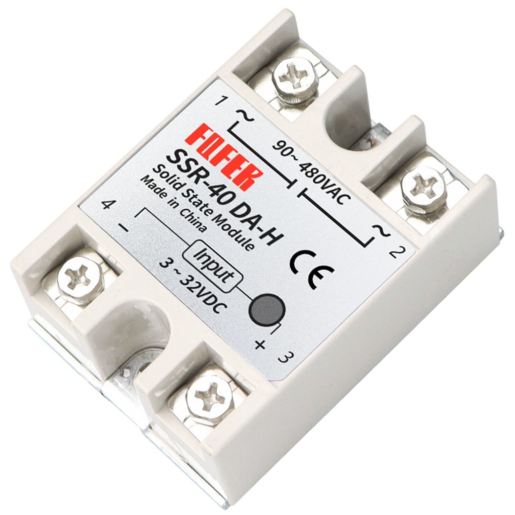 Relay Estado Solido DC-AC 40A a 480VAC Max. 