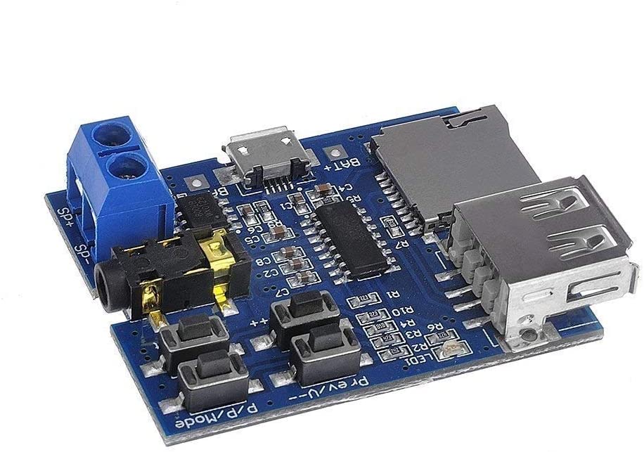 Decodificador MP3 con Amplificador