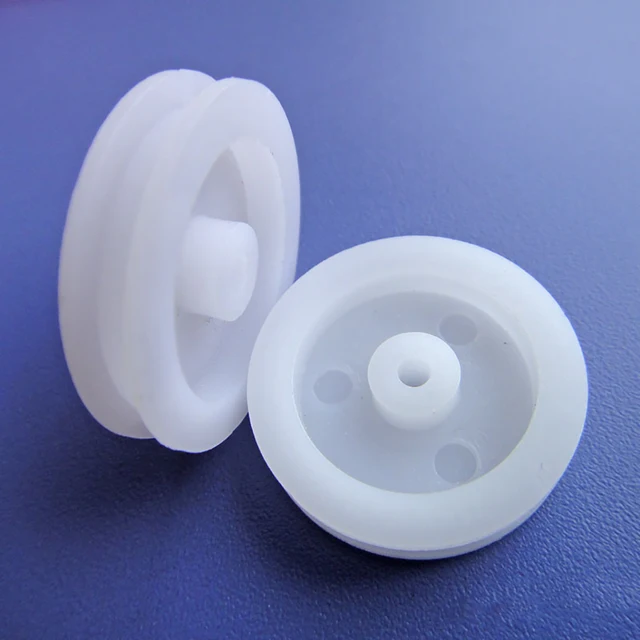 Polea Plástica de 20mm para Motor Eje de 1.9mm