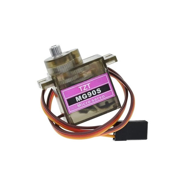 Servomotor 360 Grados 2.2Kg Eje Metal 