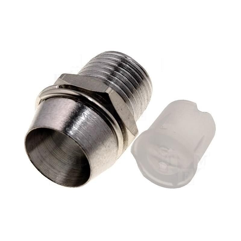 Portaled de 10mm Plastico Cromado