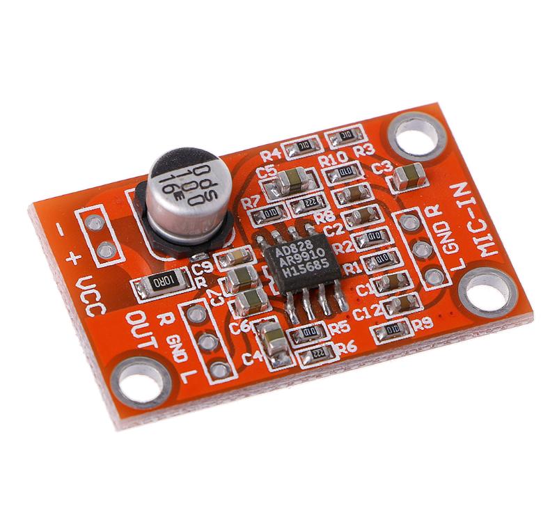 Placa Pre Amplificador de Microfono 