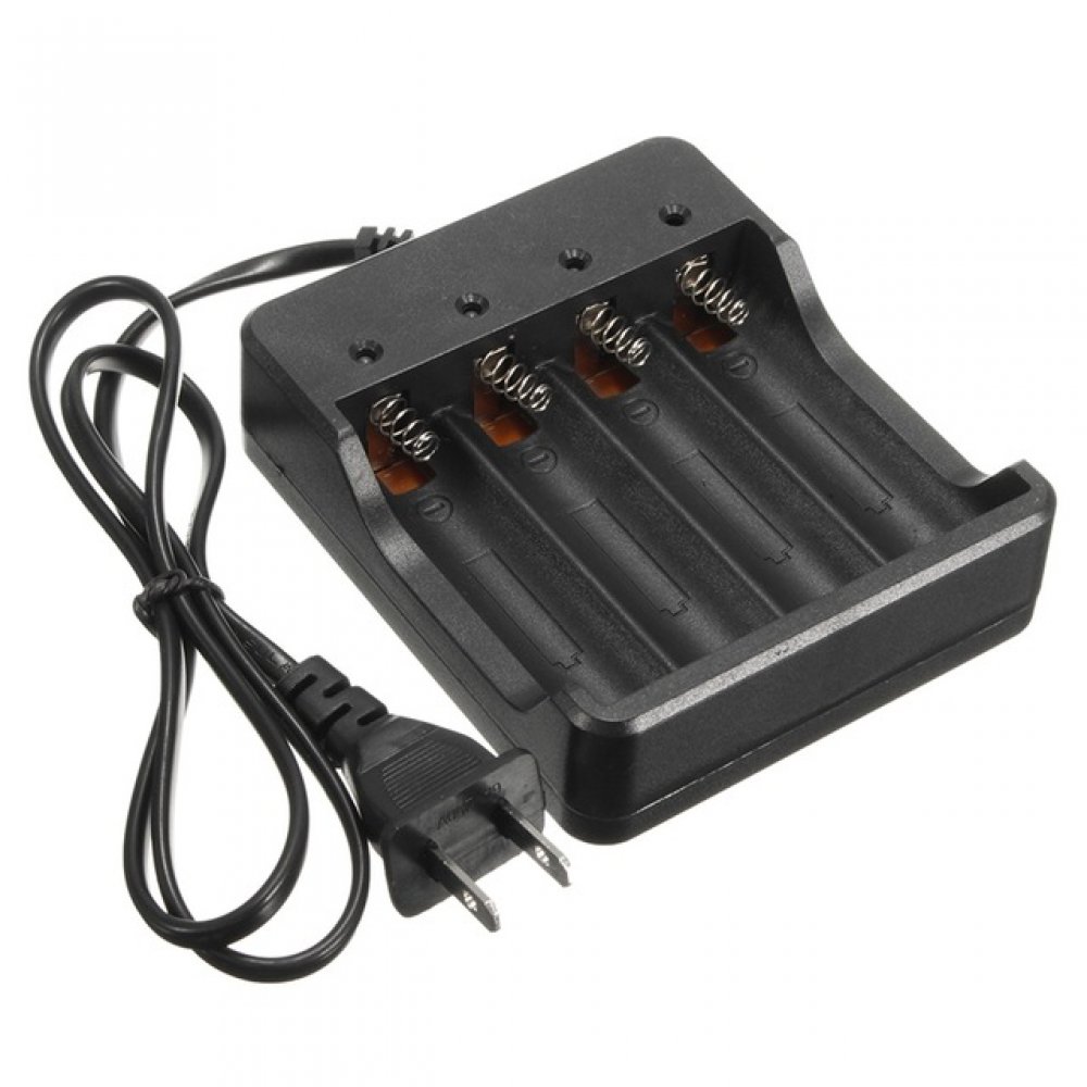 Cargador p/4 Pilas 18650