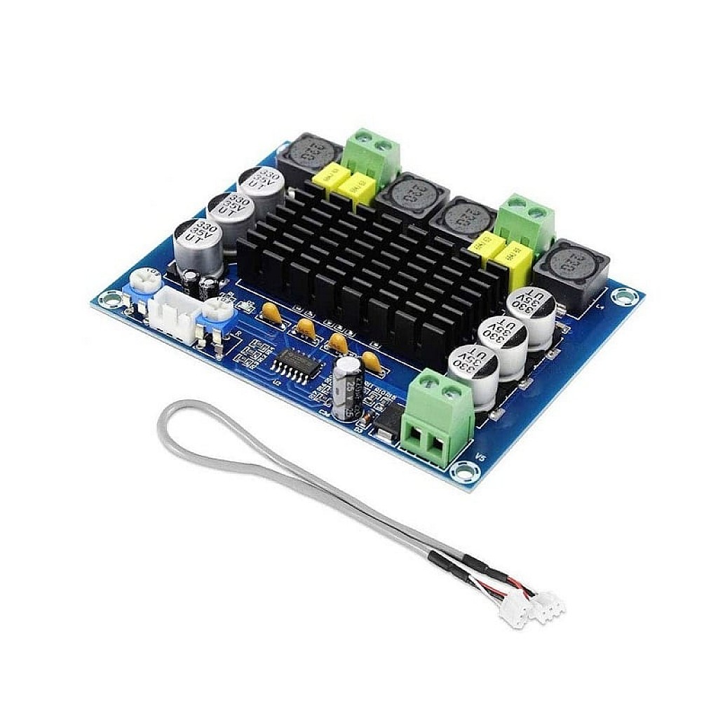Amplificador de Audio HIFI Bluetooth 5,0 50WX2 