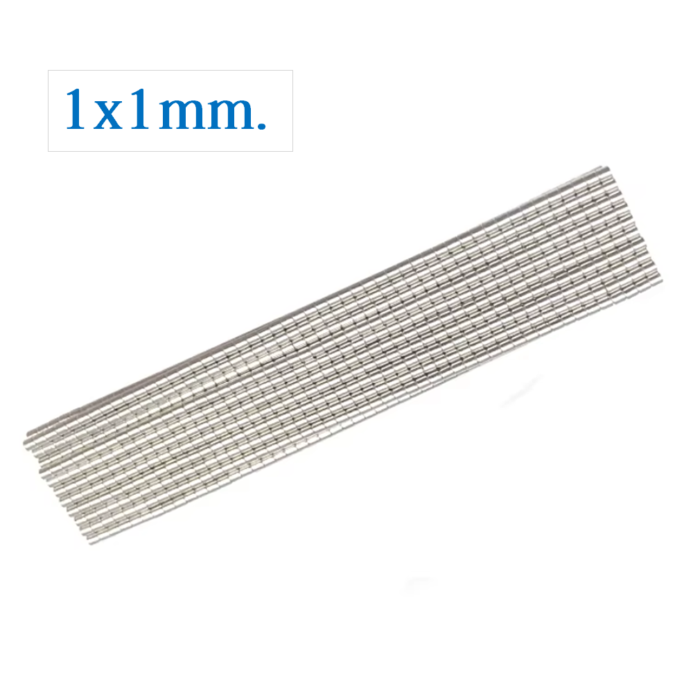 Iman de Neodimio Circular de 1mm x 1mm