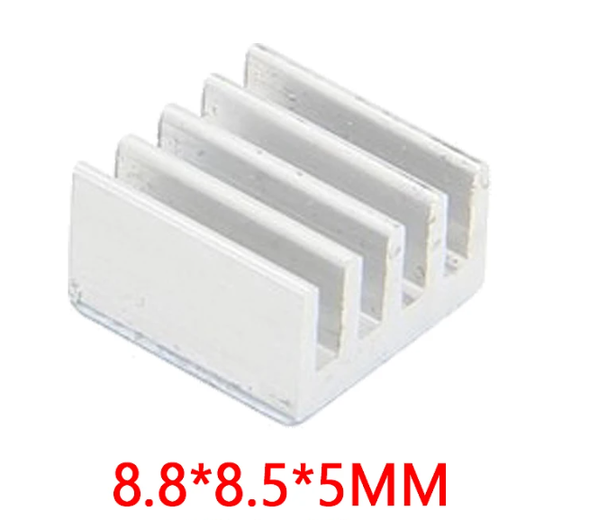 Disipador Mini con Pega 8.8x8.8x5 