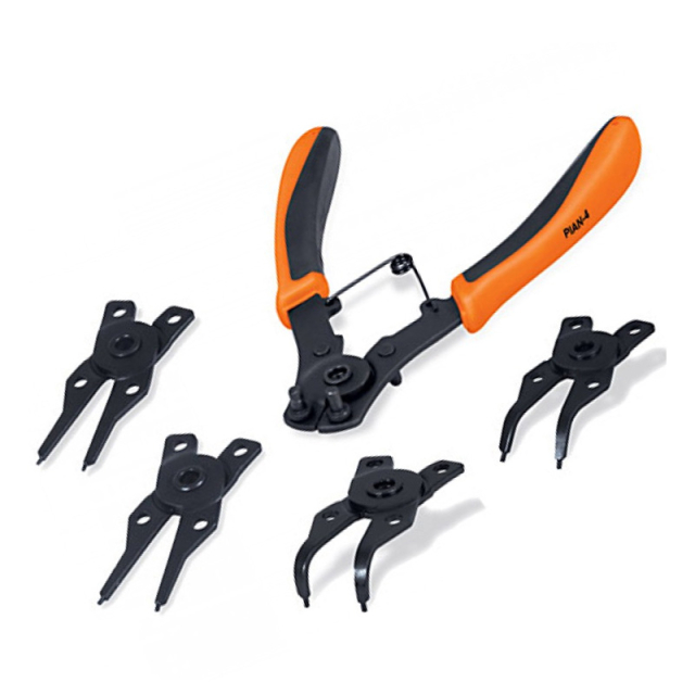 Mini Alicate de Punta de Aguja 6" Mango Comfort Grip, TRUPER 17369