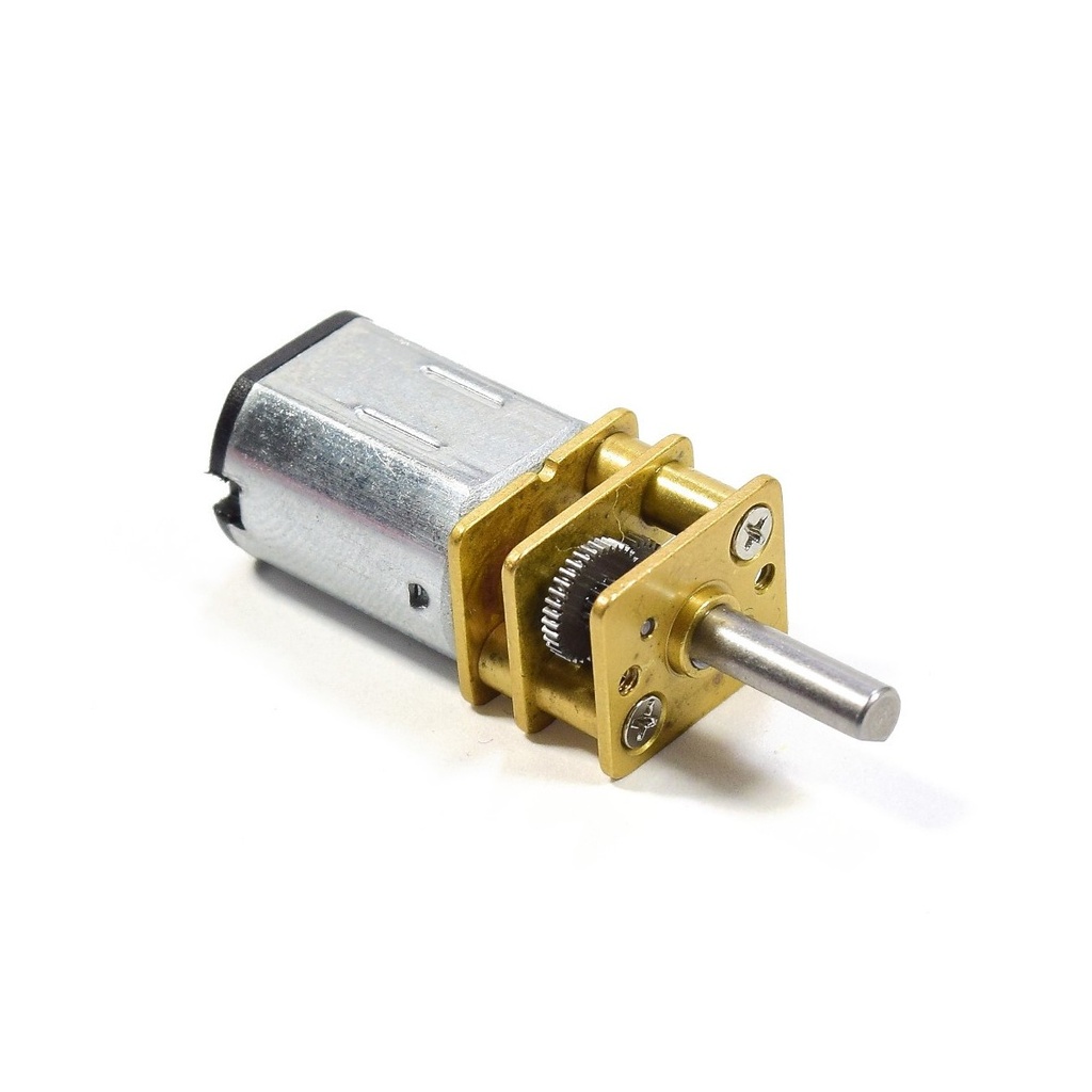 Motor DC Micro Metal de Corriente Contínua con Reductor para Robótica 6VDC 400RPM