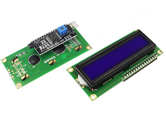 Display LCD 2x16 Caracteres con Mod. I2C PCF8574 