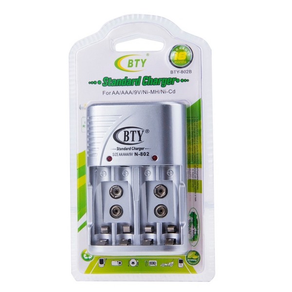 Cargador para Baterias AA/AAA/9V/NI-MH/ N-802