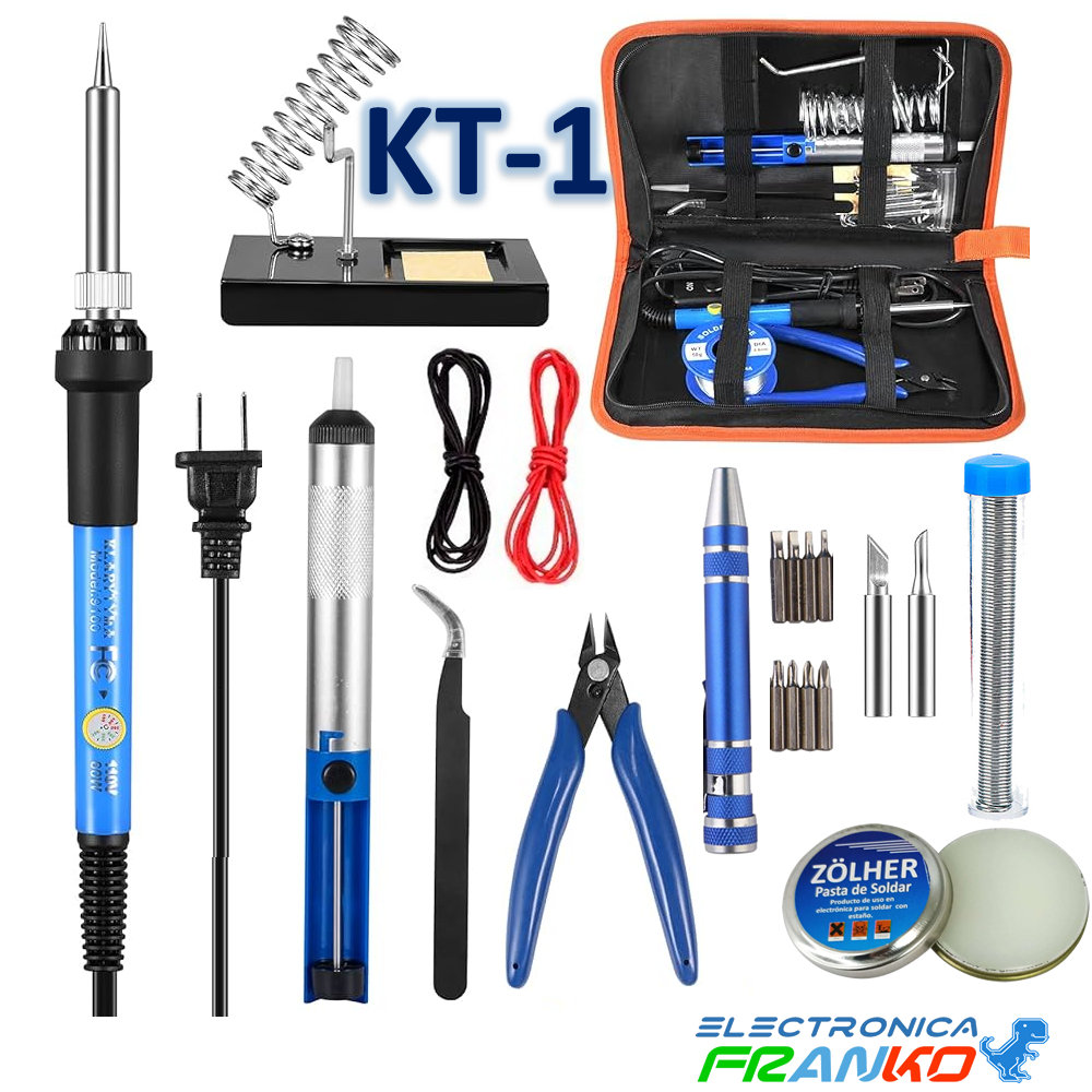 Kit de Herramientas para Soldar Estuche Alicate SIS