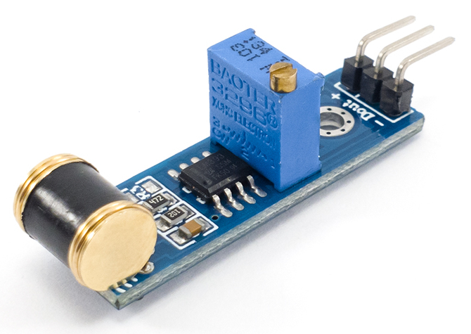 Módulo 801S Sensor de Vibración, Altamente Sensible Detector de Vibración para Arduino