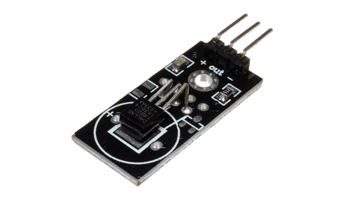 SENSOR DE TEMPERATURA DALLAS EN PCB