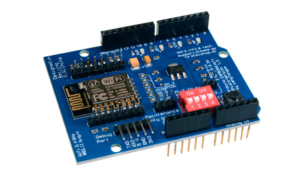 Lolin Node MCU PCB Compatible con Shields Arduino