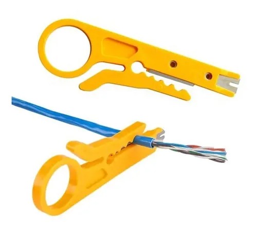 Pelacables Manual UTP. STP. AWG Amarillo 
