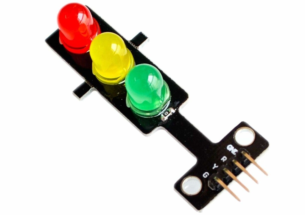 Modulo de LEDs de 5 V para Arduino, Mini Luz de Semaforo 