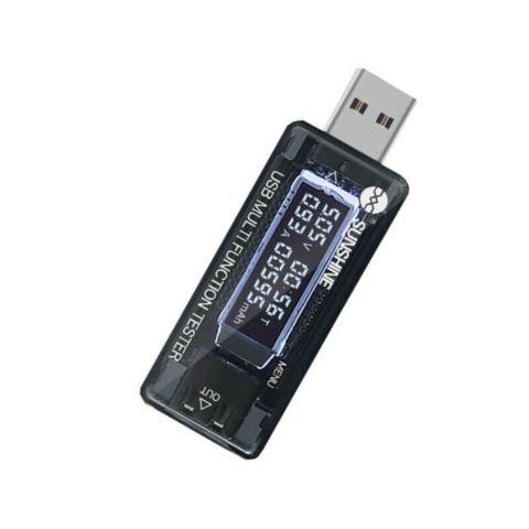 Tester, Medidor de Voltaje, Corriente, Probador de capacidad USB "C" 4-30V 0-12A