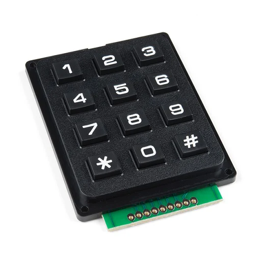 Teclado Matricial 3×4 de Botones – 12 dígitos 