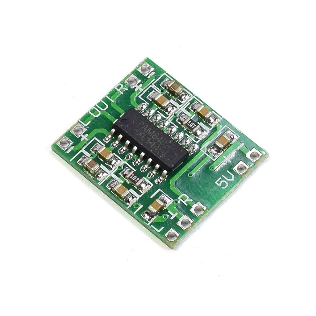 Amplificador 3W + 3W Stereo 5VDC