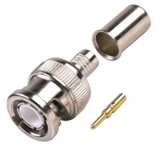 [SSBC06-A] Conector BNC CRIMP P/RG-58/SSBC06-A/Scientific Satelite