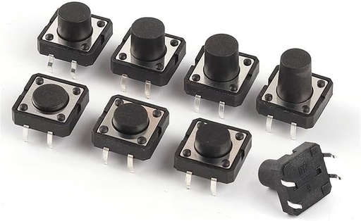 [T-12X12-12H] TACT SWITCH 4 PIN GRANDE 12X12 12mm