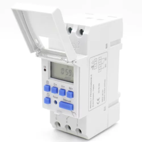 [THC15A-12V          ] TEMPORIZADOR DIGITAL PROGRAMABLE SEMANAL 12VAC-DC 