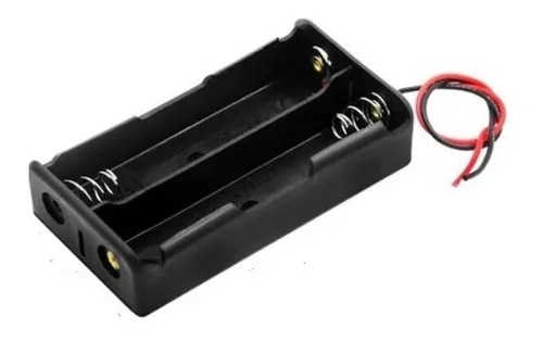 [NB-2AA] PORTAPILA DE 2 PILAS DOBLE (JJ-064 JJCH) UM-3X2 HF
