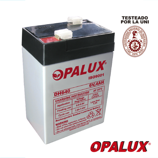 [DH-640] Bateria Seca 6v. 4ah. OPALUX