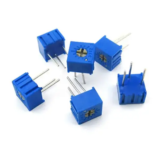 [3362P-101] POTENCIOMETRO  CUADRADO 100 OHM 1/4"  0.5W
