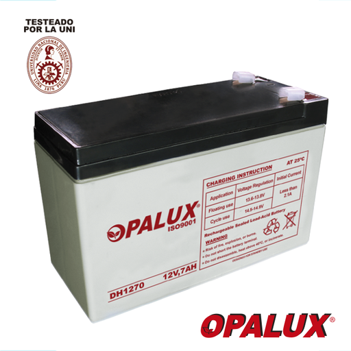 [DH-1270] Bateria Seca 12V 7AH OPALUX