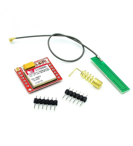 [SIM800L-PCB] Módulo GSM/GPRS 4 Bandas con 2 Antenas 