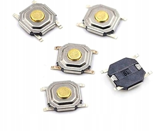 [T-4X4-2H3SB         ] TACT SWITCH 4 PIN DE 4X4 2.3mm  SMD/Bronce        