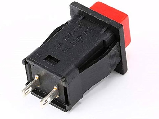 [DS-431-SWITCH       ] PULSADOR ROJO 1A 250VAC CUADRADO  SWITCH DS-429   