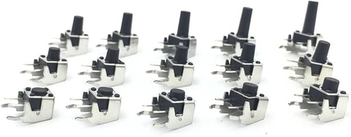[TA-6X6-14H          ] TACT SWITCH 2 PIN ANGULO  14mm                    