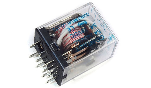 [HH53P-12VC] RELAY BOBINA 12VDC 11 PINES