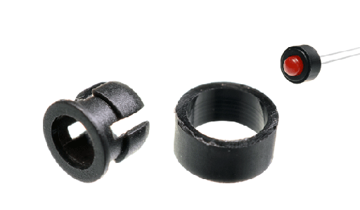 [PL-5MM] PORTALED DE 5MM PLASTICO A PRESION