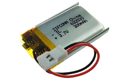 [IL-602030] Bateria de 3V7 300mAH ION Litio Recargable