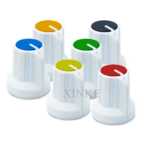 [PER-1030] Perilla P/POTENCIOMETRO PLASTICO COLORES