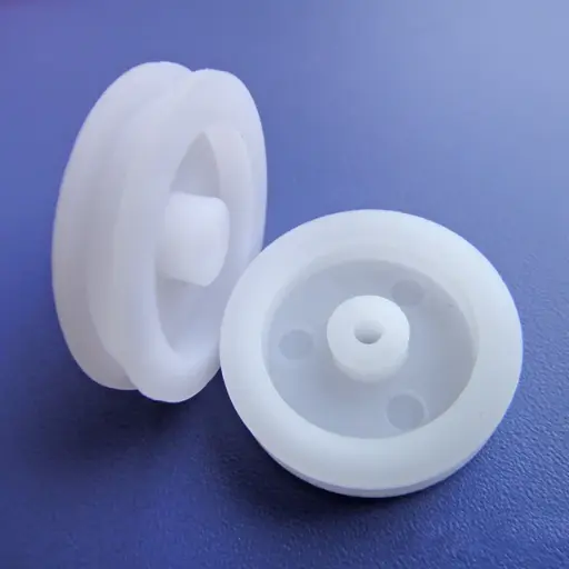 [POL20MM] Polea Plástica de 20mm para Motor Eje de 1.9mm