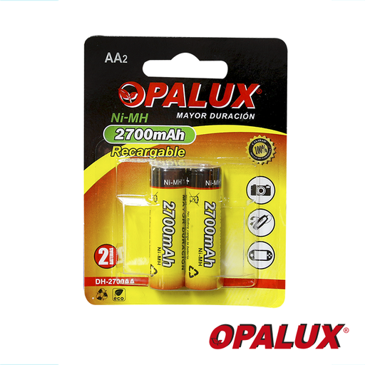 [DH-2700AA] Batería Recargable AA 2700MAH 1.2V