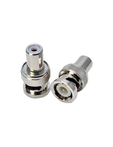 [BNC-RCA-JK] BNC Macho a RCA Hembra Adaptador