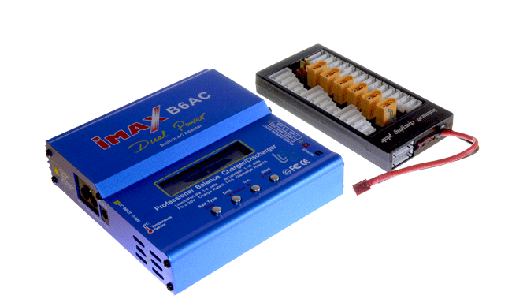 [B6AC] Cargador de Baterias Lipo 2S 3S a 220 VAC con Platafo