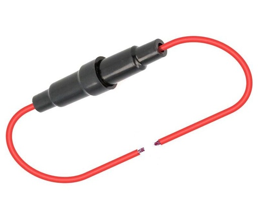[HD-25] Portafusible Europeo Aereo Cable 18AWG