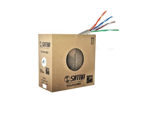 [UTP-SATRA CAT5] Cable UTP SATRA CAT 5E Par Trenzado