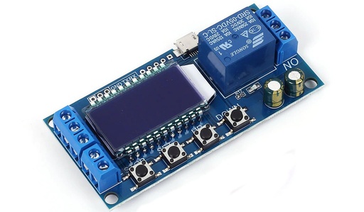 [Timer-LCD] Módulo de Temporizador de Ciclo de Relé 5VDC  XY-LJ02